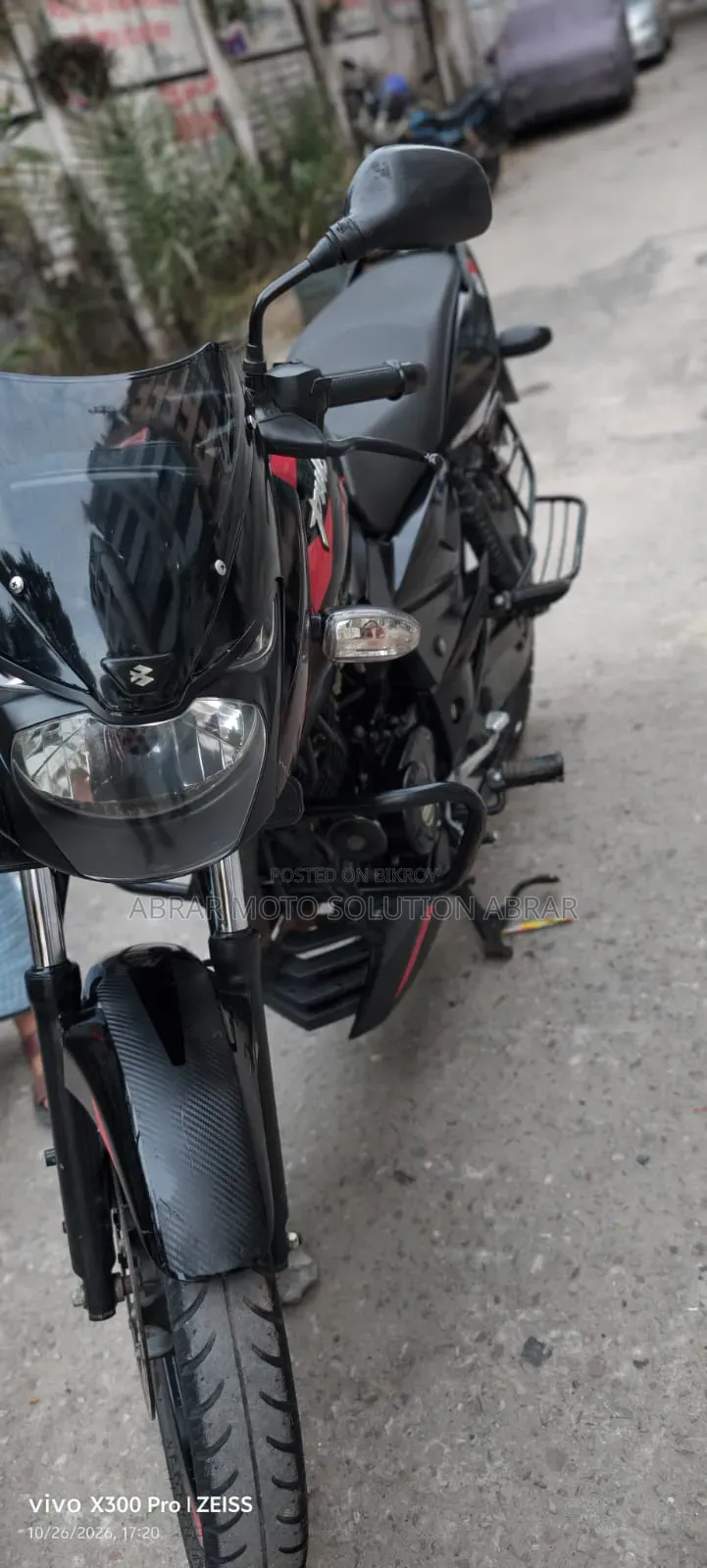 নিউ বাজাজ পালসার ১৫০ ২০২১ ব্ল্যাক