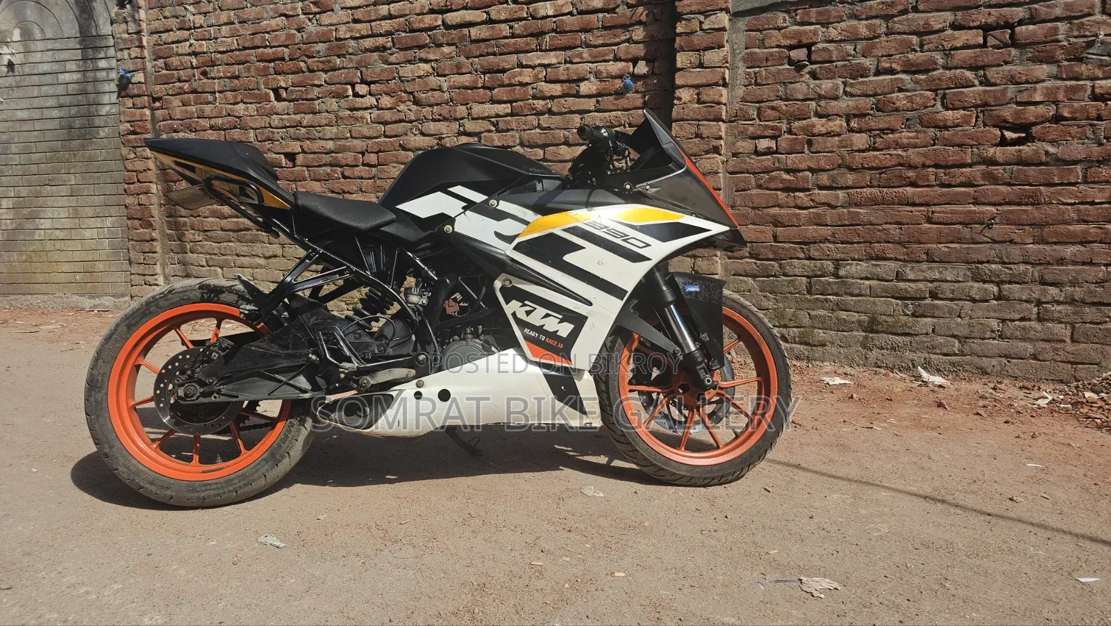 KTM RC 125 2018 Black
