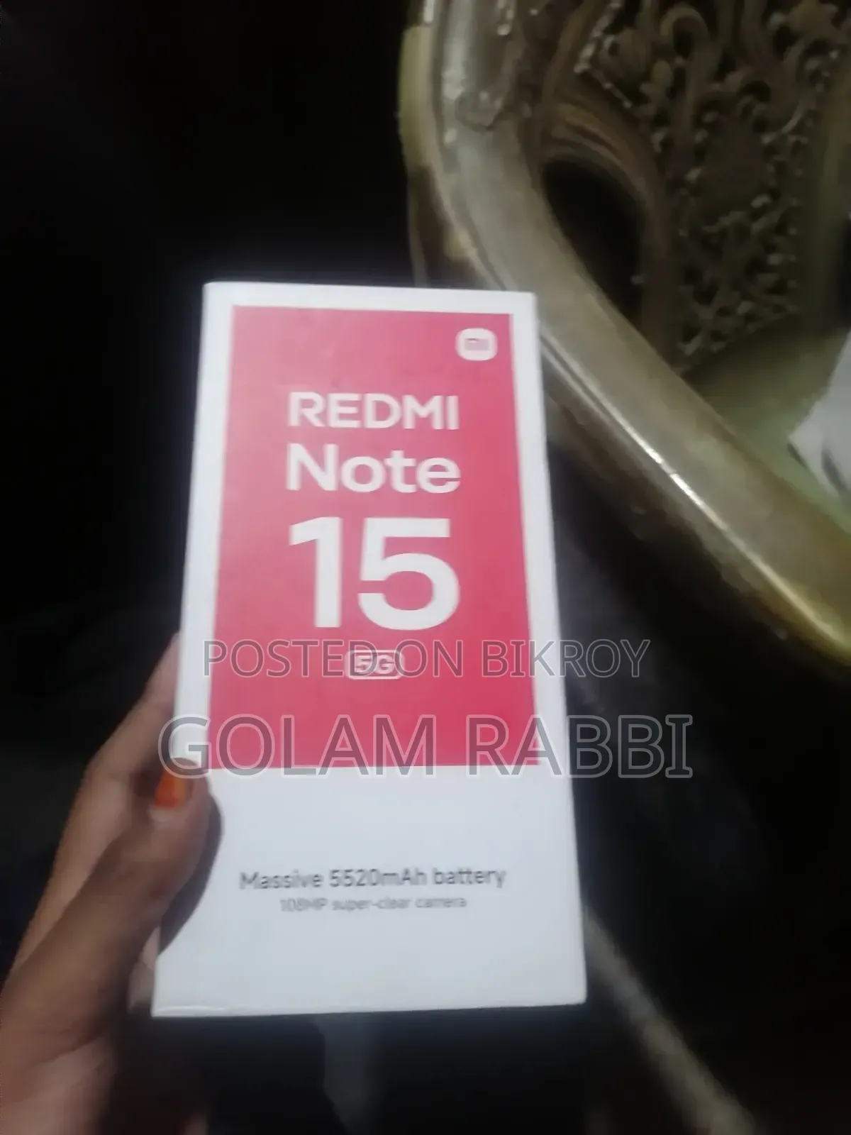 Xiaomi Redmi Note 15 256 GB Black