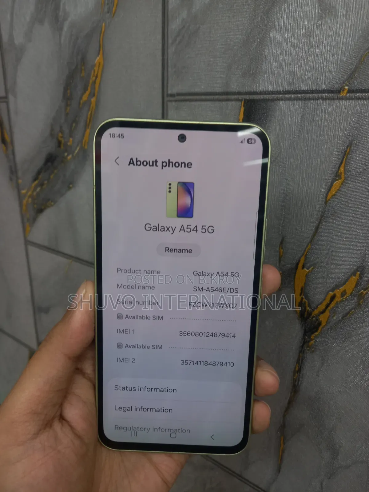 Samsung Galaxy A54 5G 256 GB Green