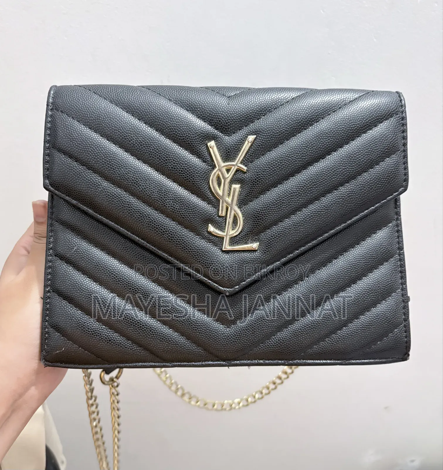 Ysl and Black Hand Bag
