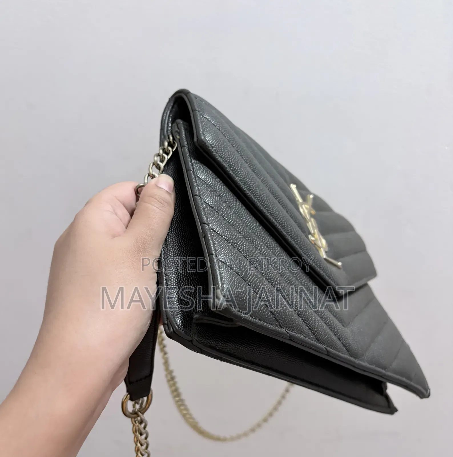 Ysl and Black Hand Bag