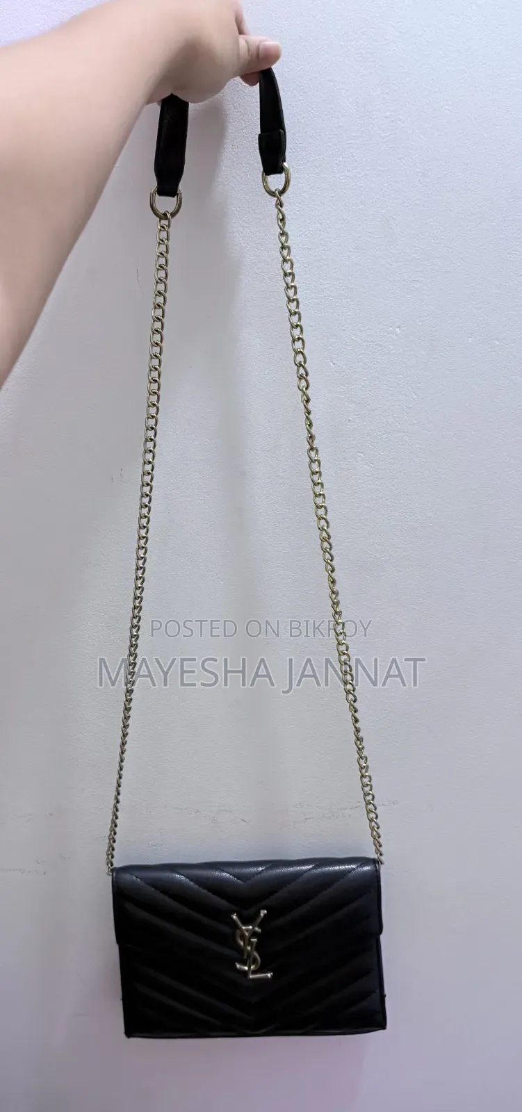 Ysl and Black Hand Bag