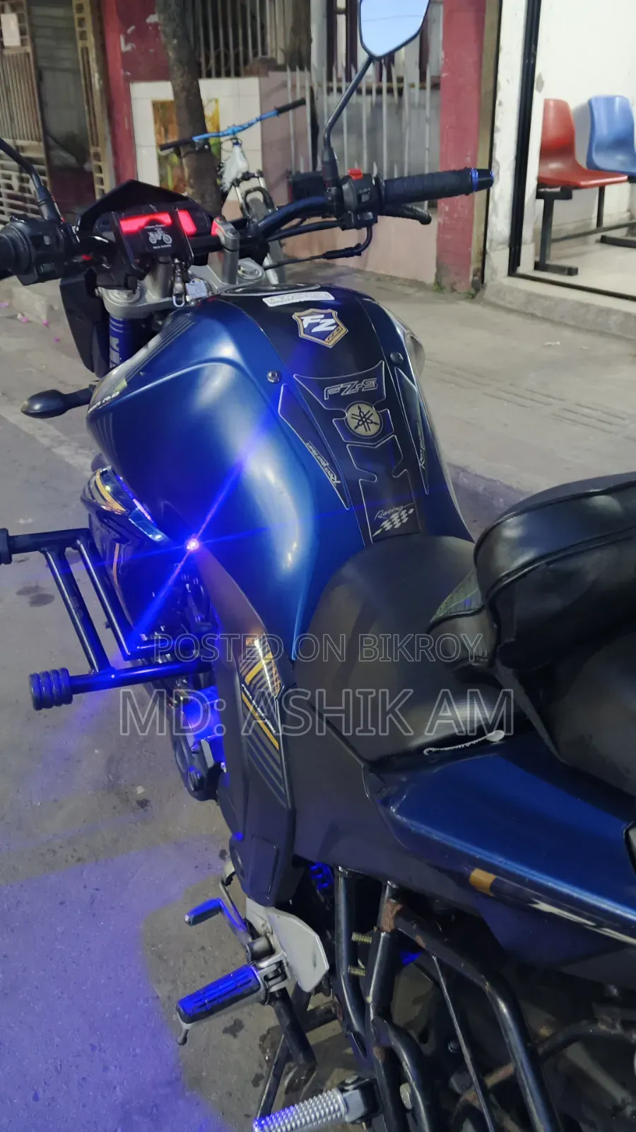 Yamaha FZS V2 2022 Blue