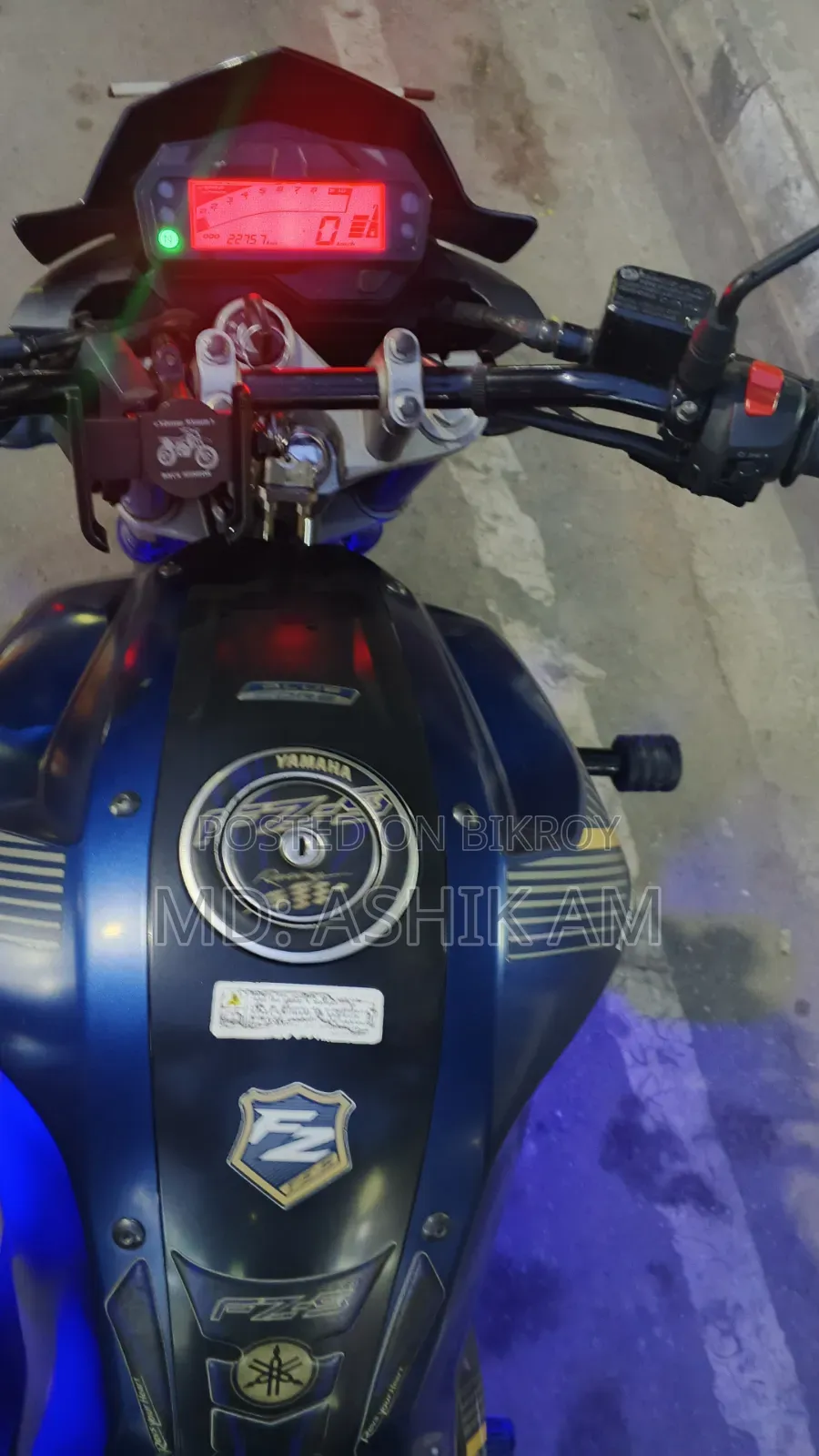 Yamaha FZS V2 2022 Blue