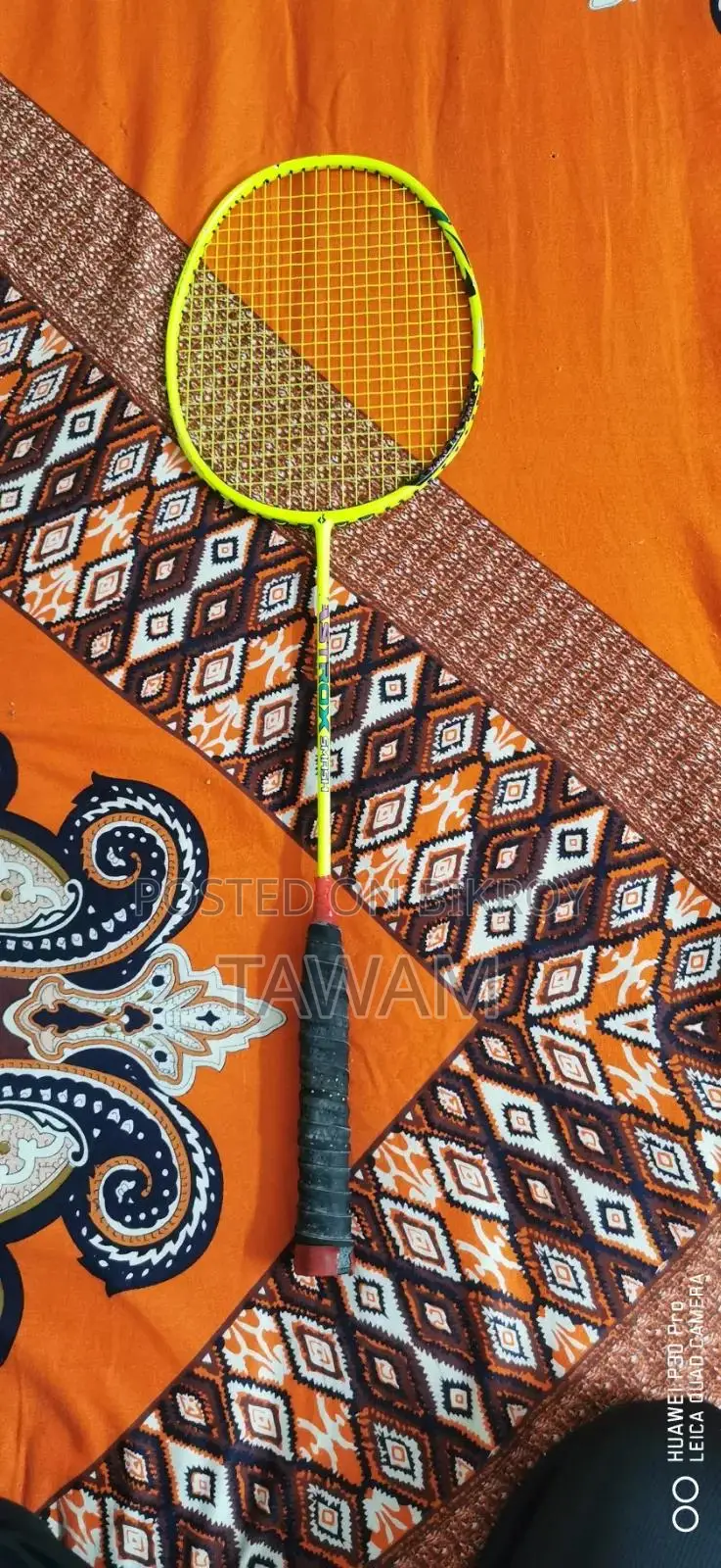A Badminton Racket Will Be Sold