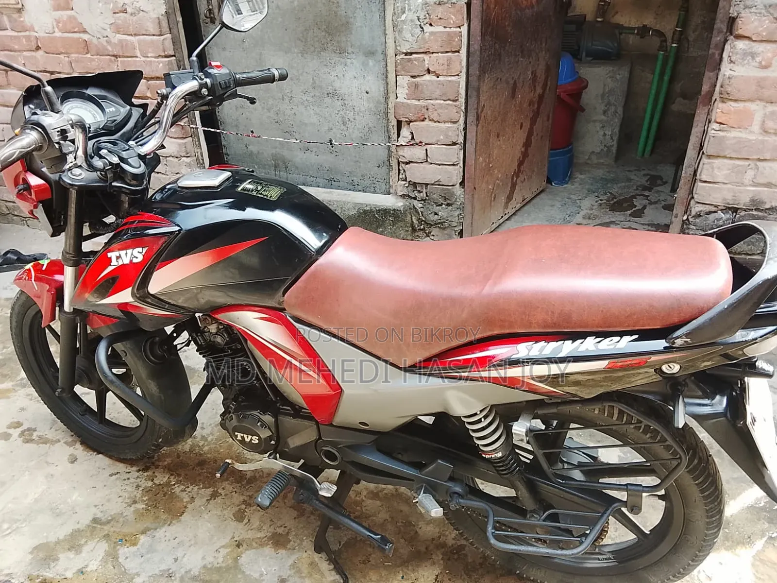 টিভিএস স্ট্রাইকার ১২৫ ২০১৮ কালো