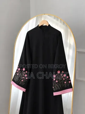 Floral Embroidery   Borkha 
♦