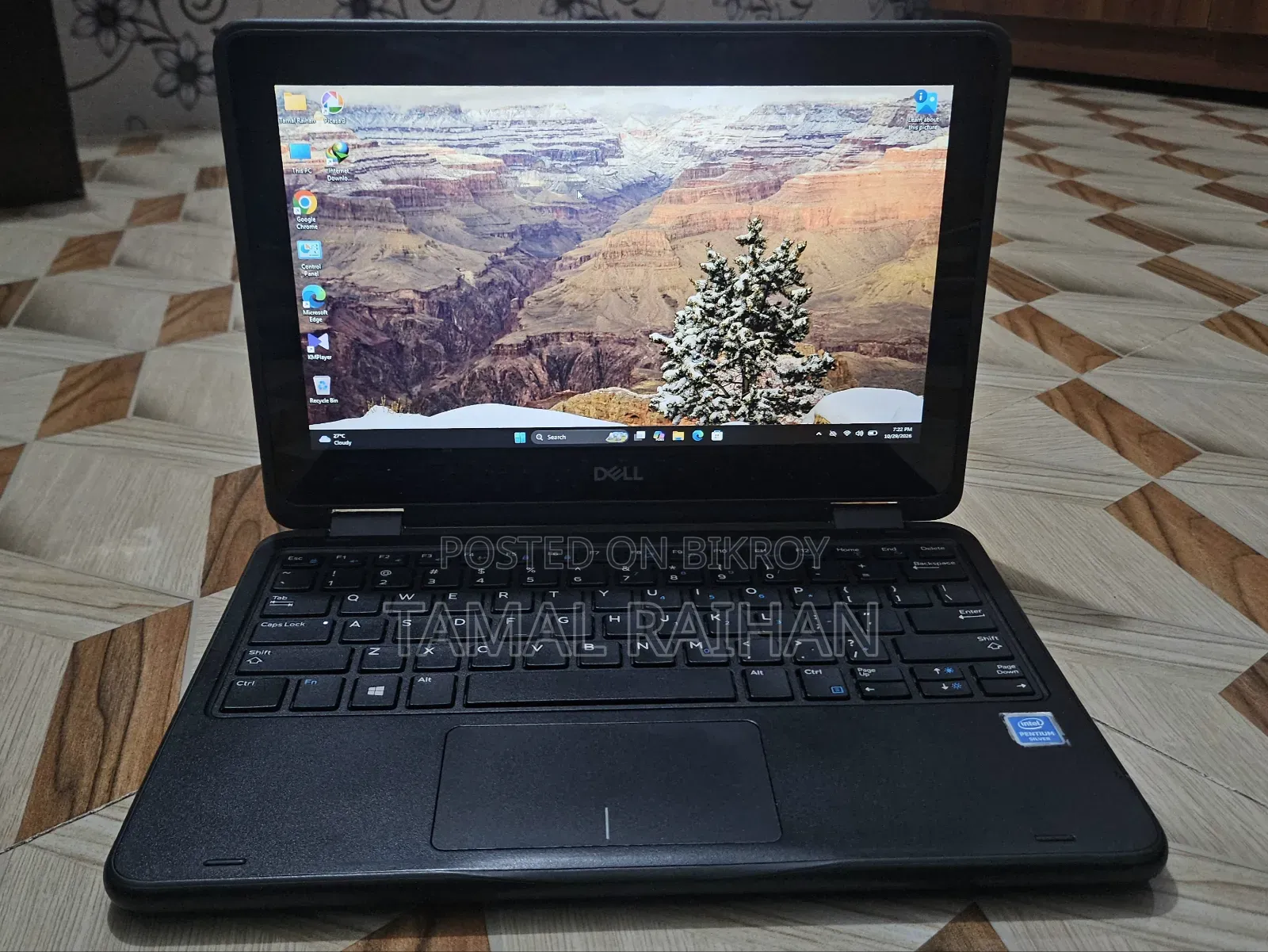 ল্যাপটপ Dell Latitude 3190 2-in-1 8GB Intel Pentium SSD 128GB
