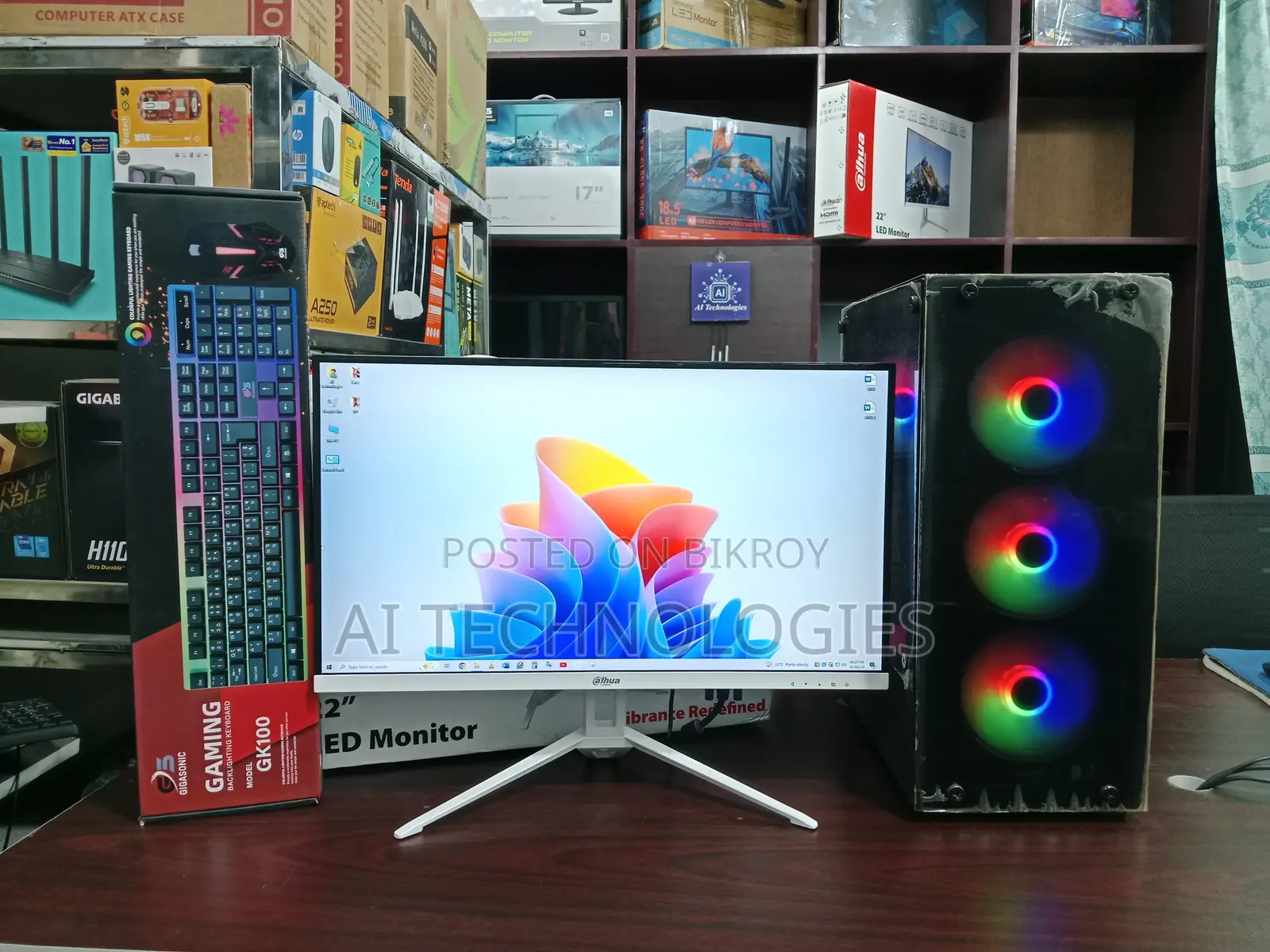 Desktop Computer MSI Model 8GB AMD Ryzen 5 SSD 128GB
