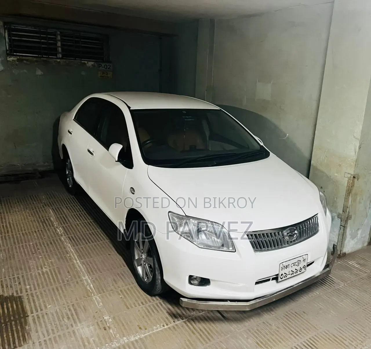 Toyota Axio 1.5 G Four-Wheel Drive 2010 White