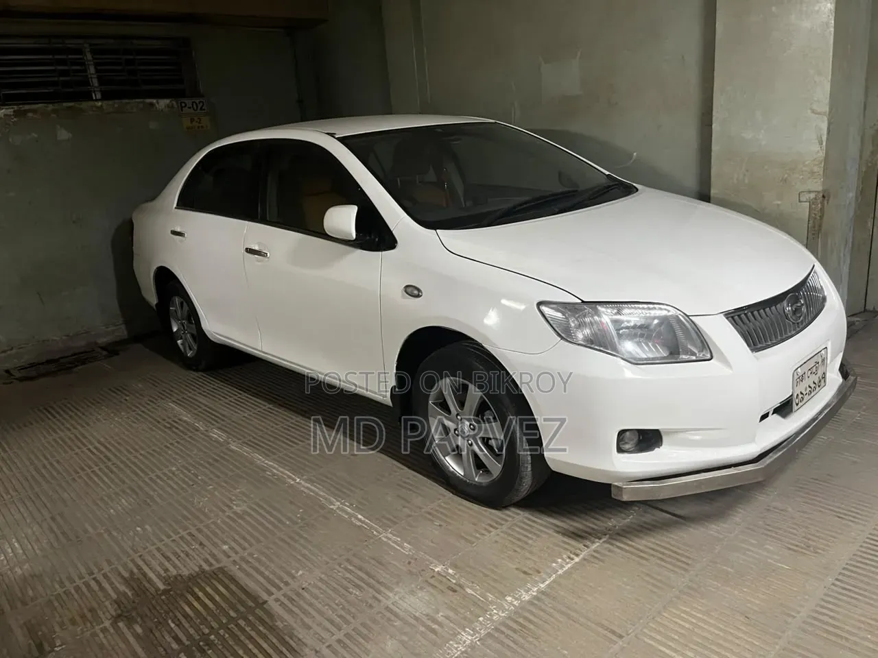 Toyota Axio 1.5 G Four-Wheel Drive 2010 White