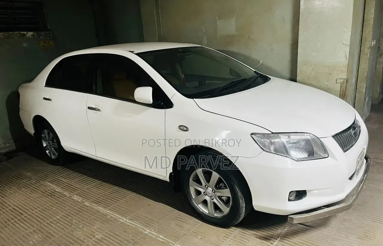 Toyota Axio 1.5 G Four-Wheel Drive 2010 White