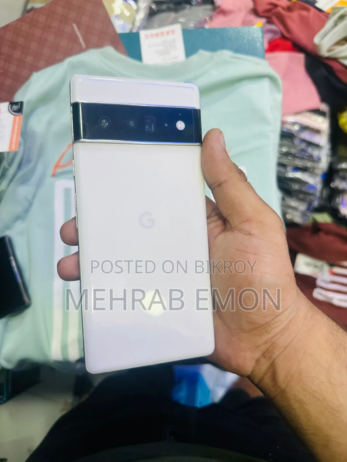 গুগল পিক্সেল ৬প্রো ১২৮ জিবি সাদা