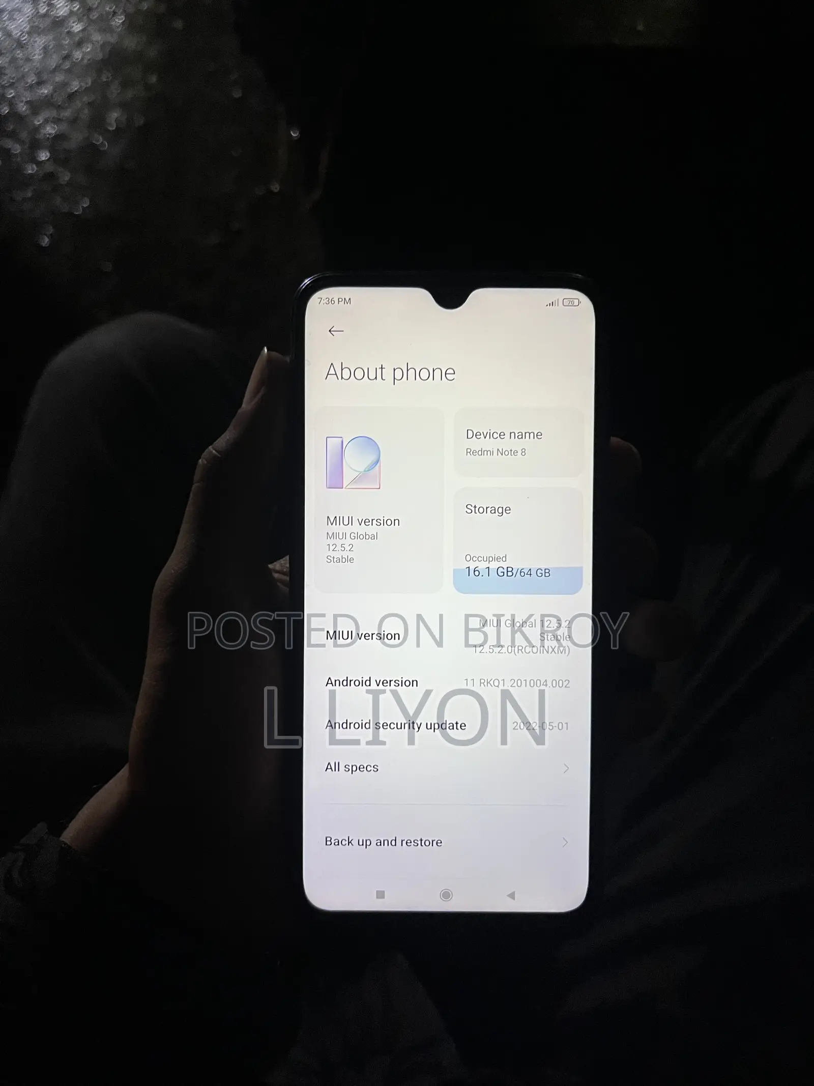 Xiaomi Redmi Note 8 64 GB Blue