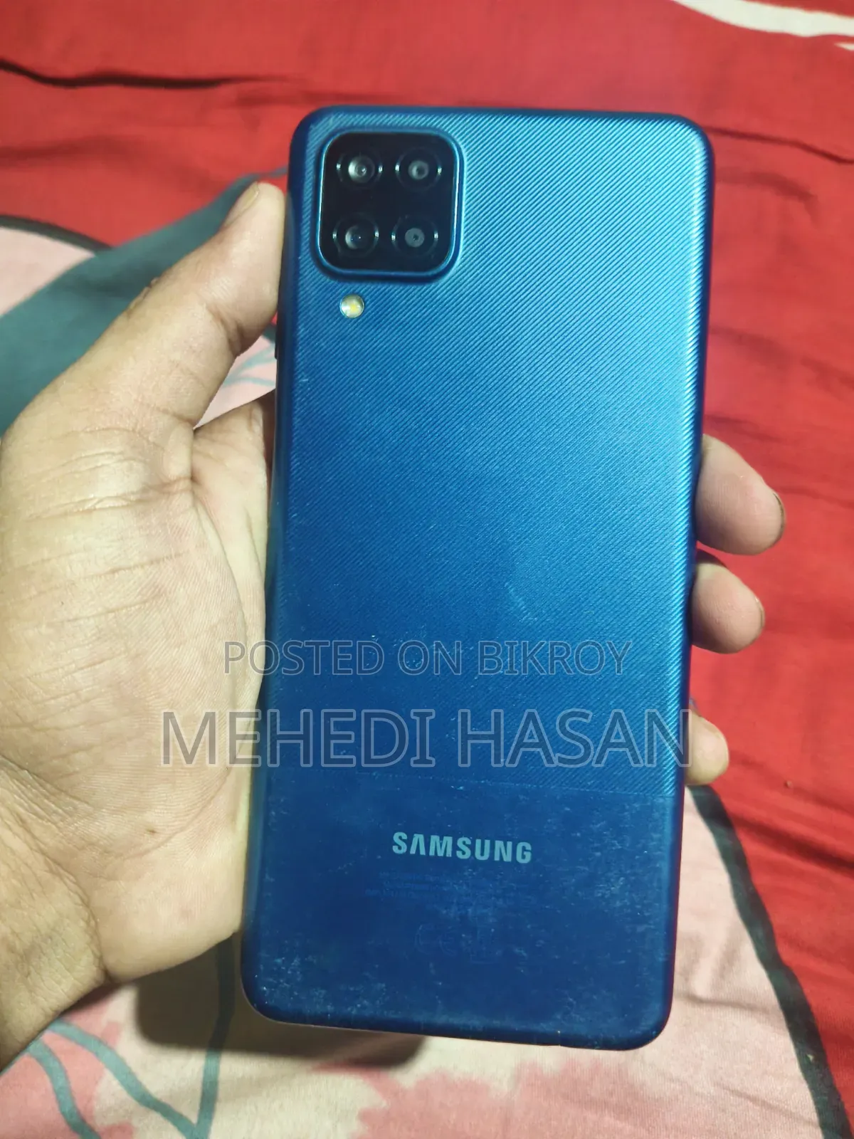 স্যামসাং গ্যালাক্সি এ১২ ৬৪ জিবি নীল