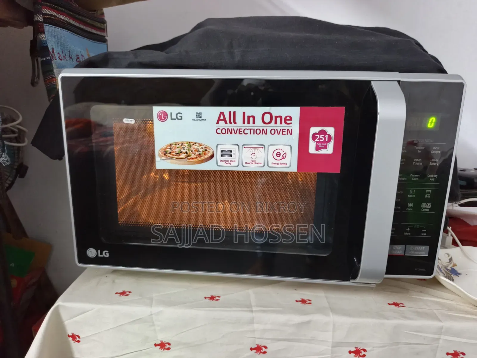 LG Microwave Oven Model No.: Mc2846sl