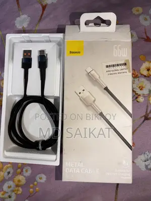 . OnePlus 9RT Original Battery, Baseus 66W USB-A to Type-C Cab