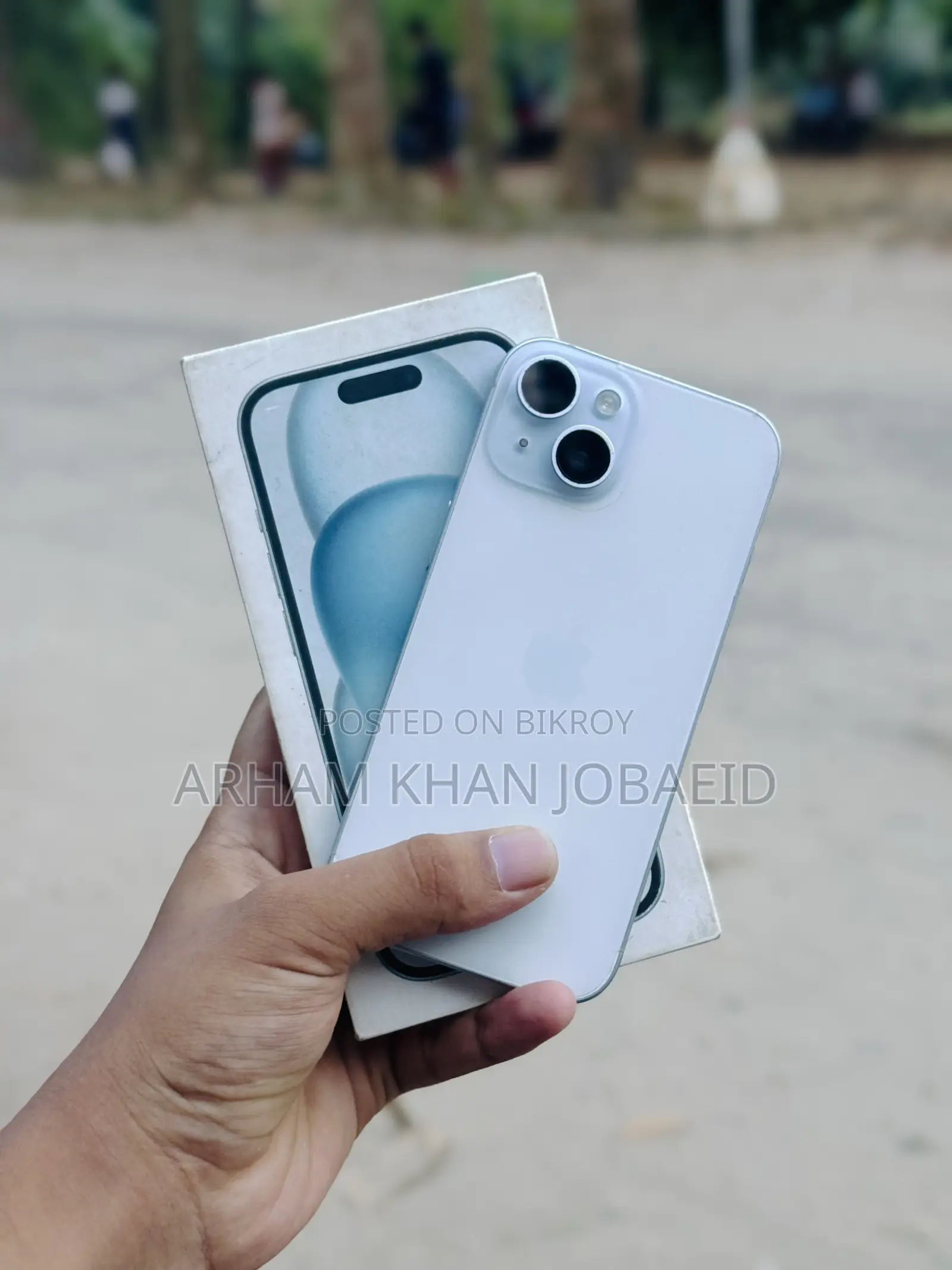 নতুন অ্যাপল আইফোন ১৫ ১২৮ জিবি নীল