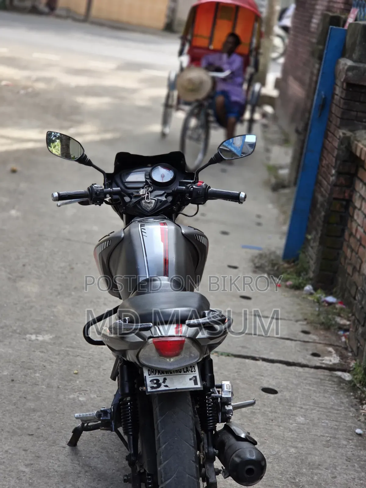 টিভিএস আপাচে আরটিআর ১৬০ ২ভি ২০১৯ গ্রে