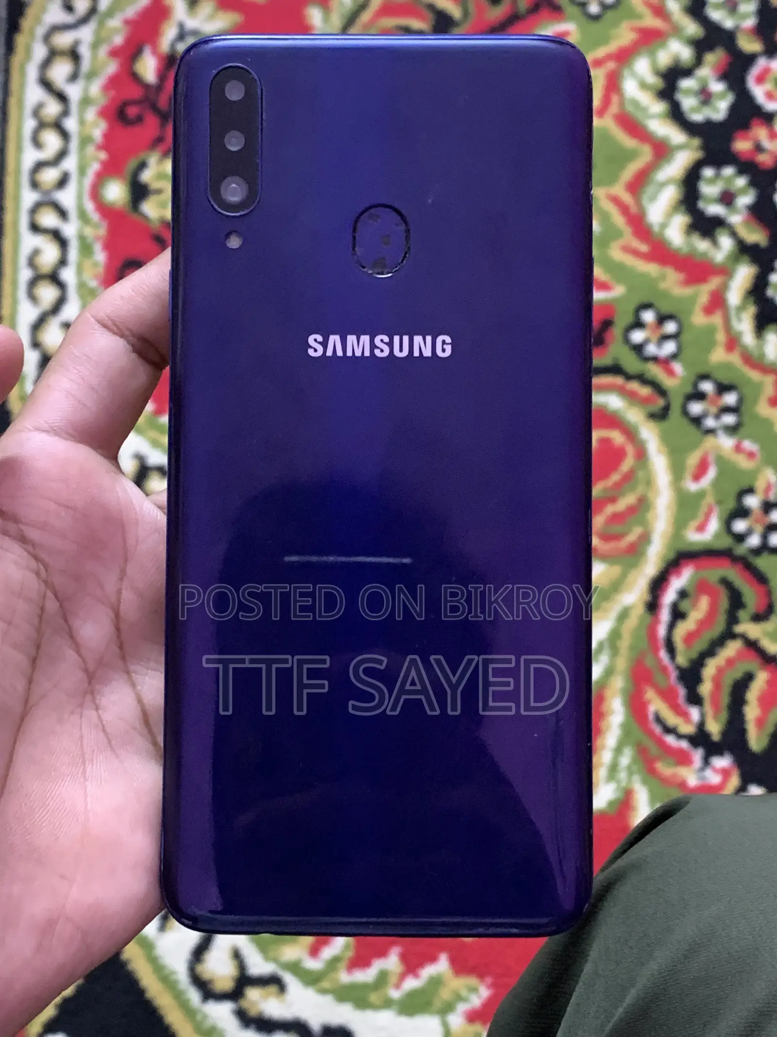 স্যামসাং গ্যালাক্সি এ২০এস ৬৪ জিবি ব্লু