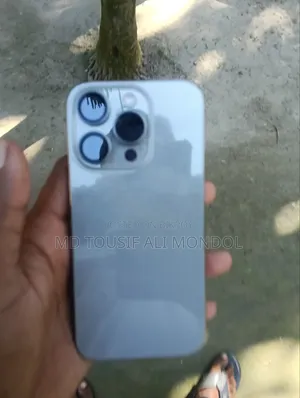 অ্যাপল আইফোন ১৫ প্রো ১২৮ জিবি সিলভার