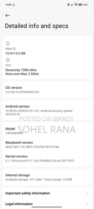 Xiaomi 14 Pro 512 GB Black