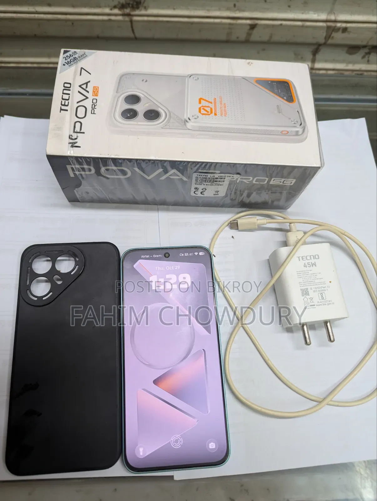 Tecno Pova 7 Pro 5G 256 GB Blue