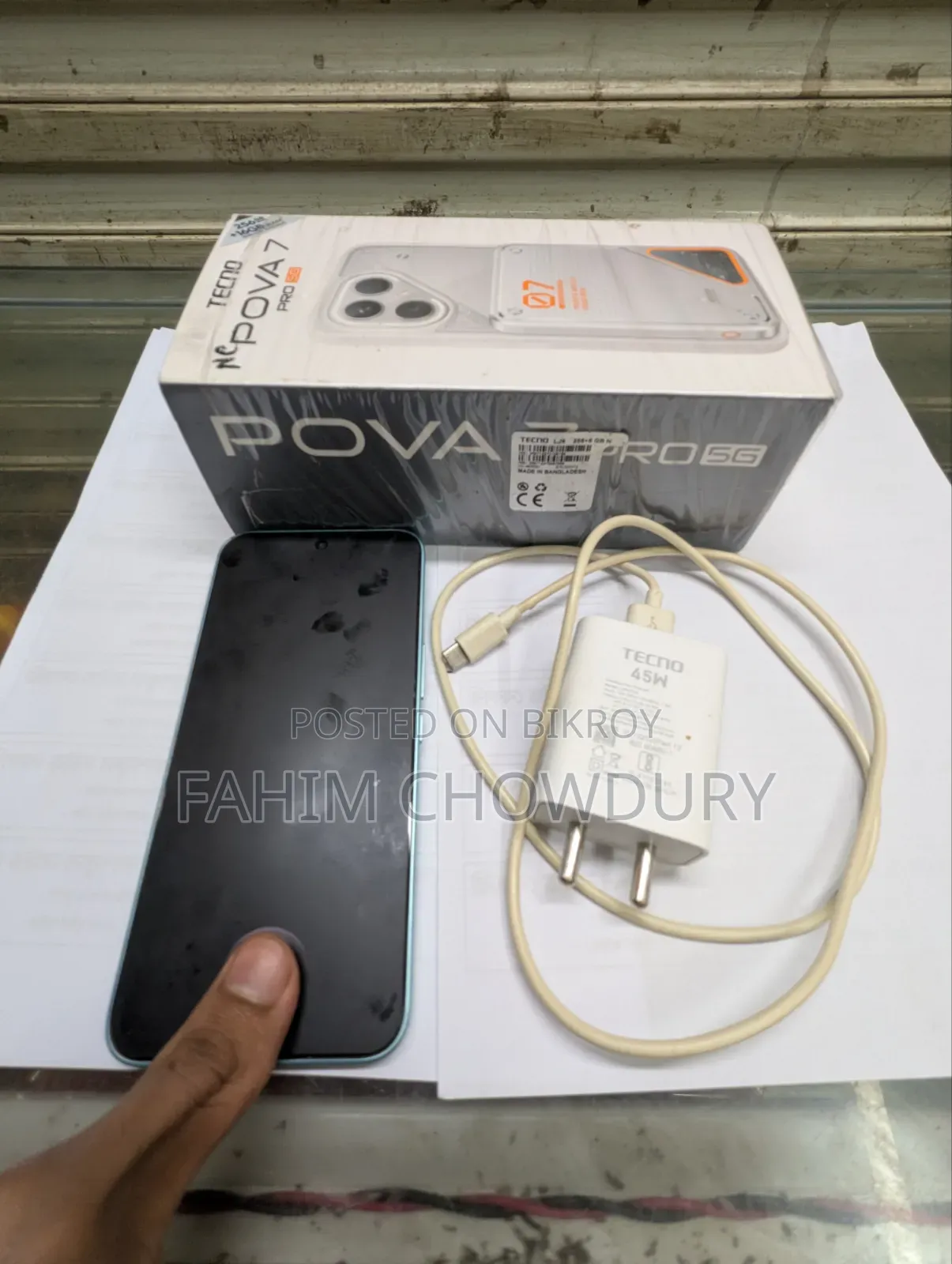 Tecno Pova 7 Pro 5G 256 GB Blue