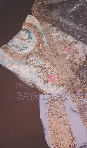 Beautiful Pakistani Three-Piece Dress for Sale
