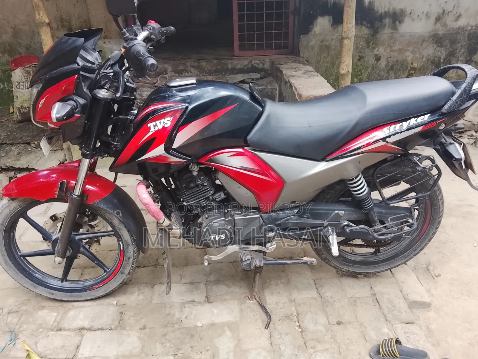 TVS Stryker 125 2020 Red