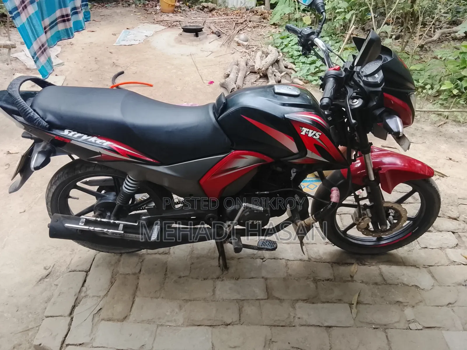 TVS Stryker 125 2020 Red