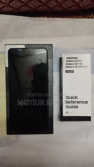 New Samsung Galaxy S21+ 5G 128 GB Black