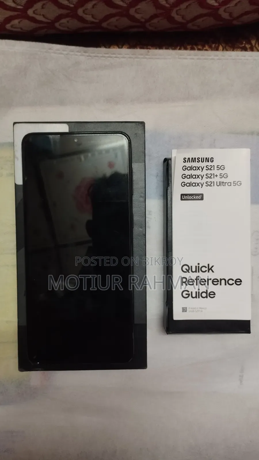 New Samsung Galaxy S21+ 5G 128 GB Black