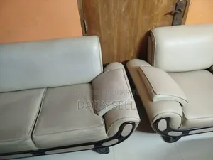 2 Seater Sofa With Cover and 1 Seater Sofa With Cover