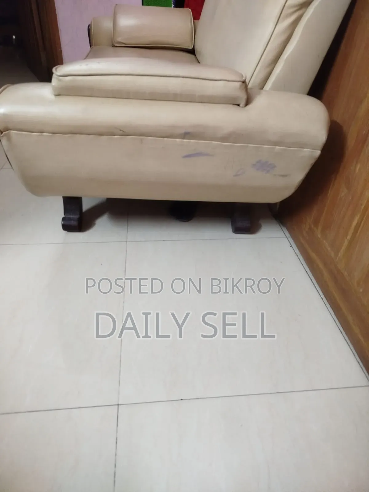 2 Seater Sofa With Cover and 1 Seater Sofa With Cover