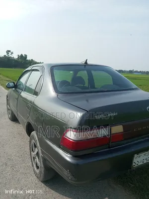 Toyota Corolla 1.6 Saloon 1992 Matt Black