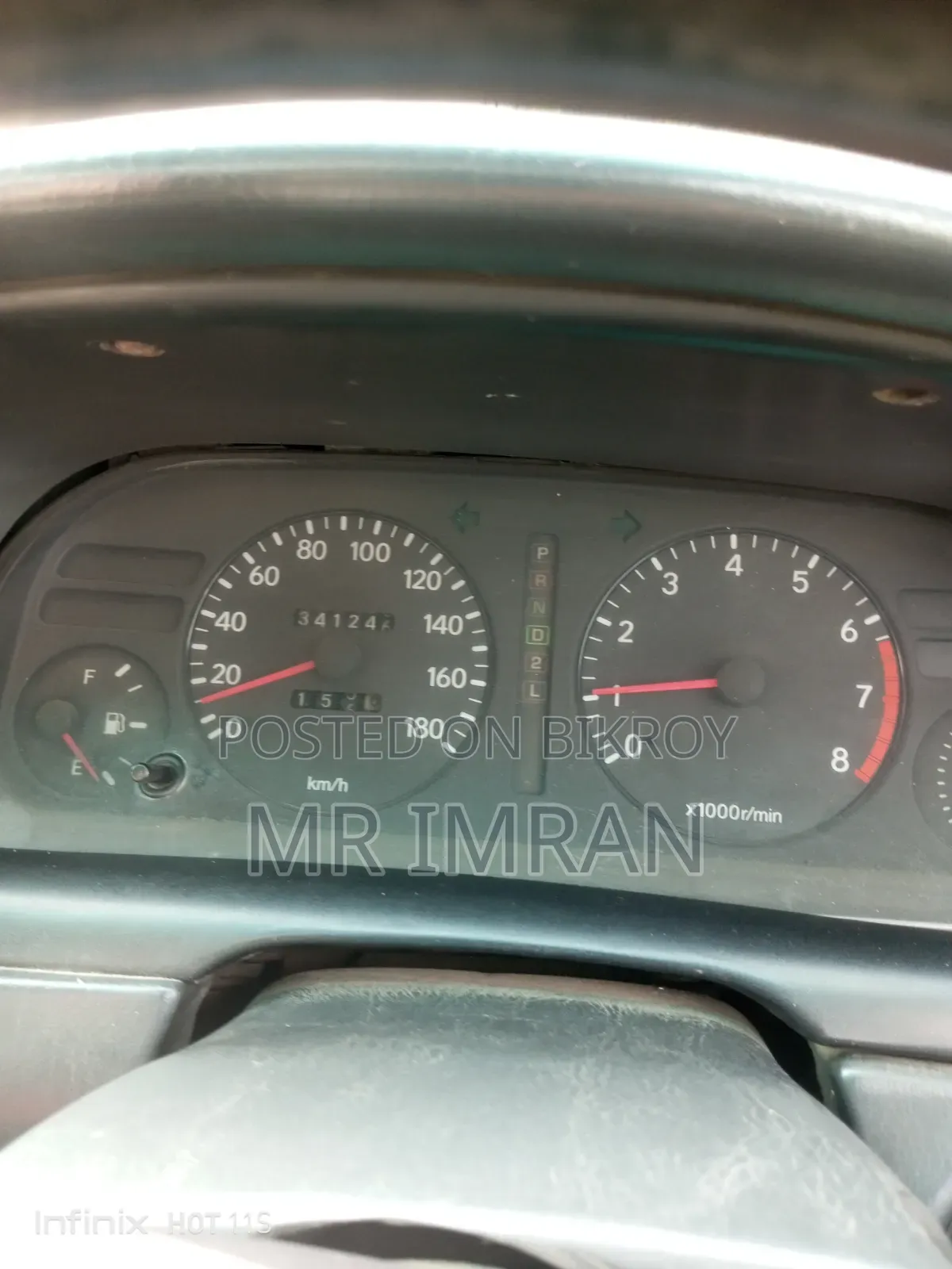 Toyota Corolla 1.6 Saloon 1992 Matt Black