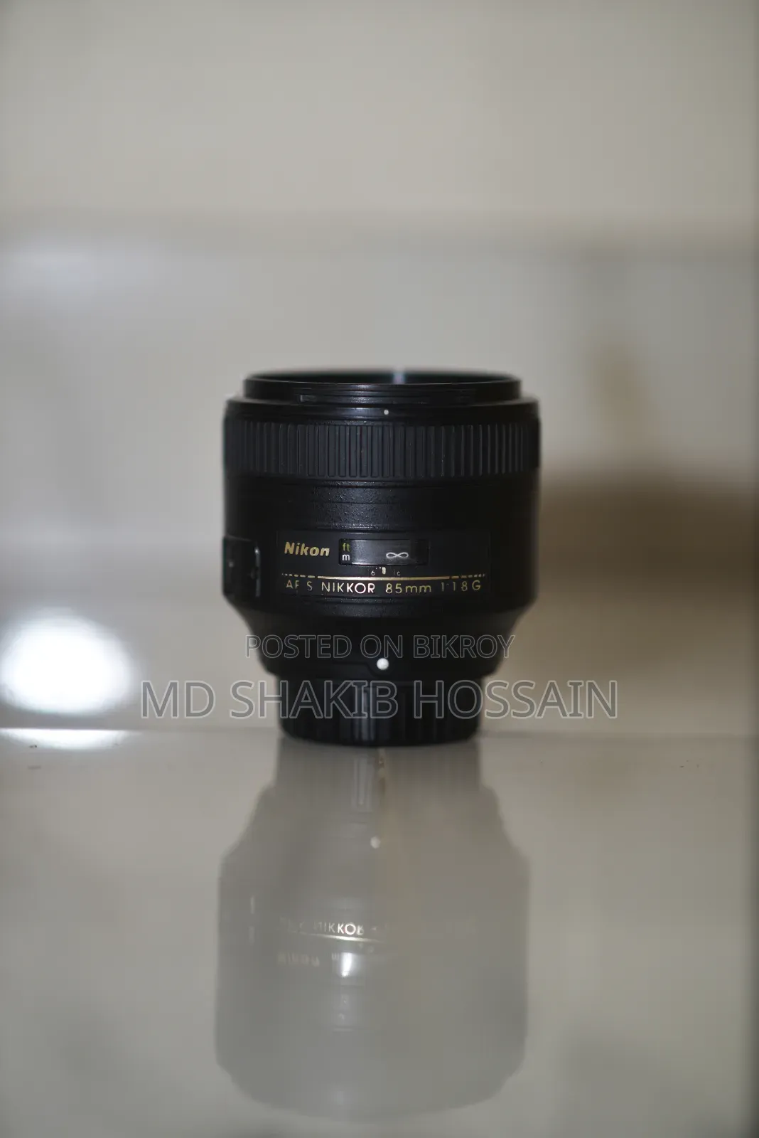 Nikon AF-S NIKKOR 85mm F/1.8g