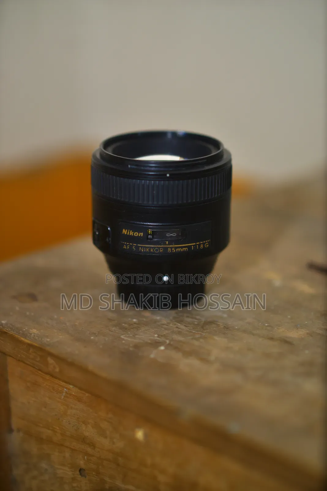 Nikon AF-S NIKKOR 85mm F/1.8g