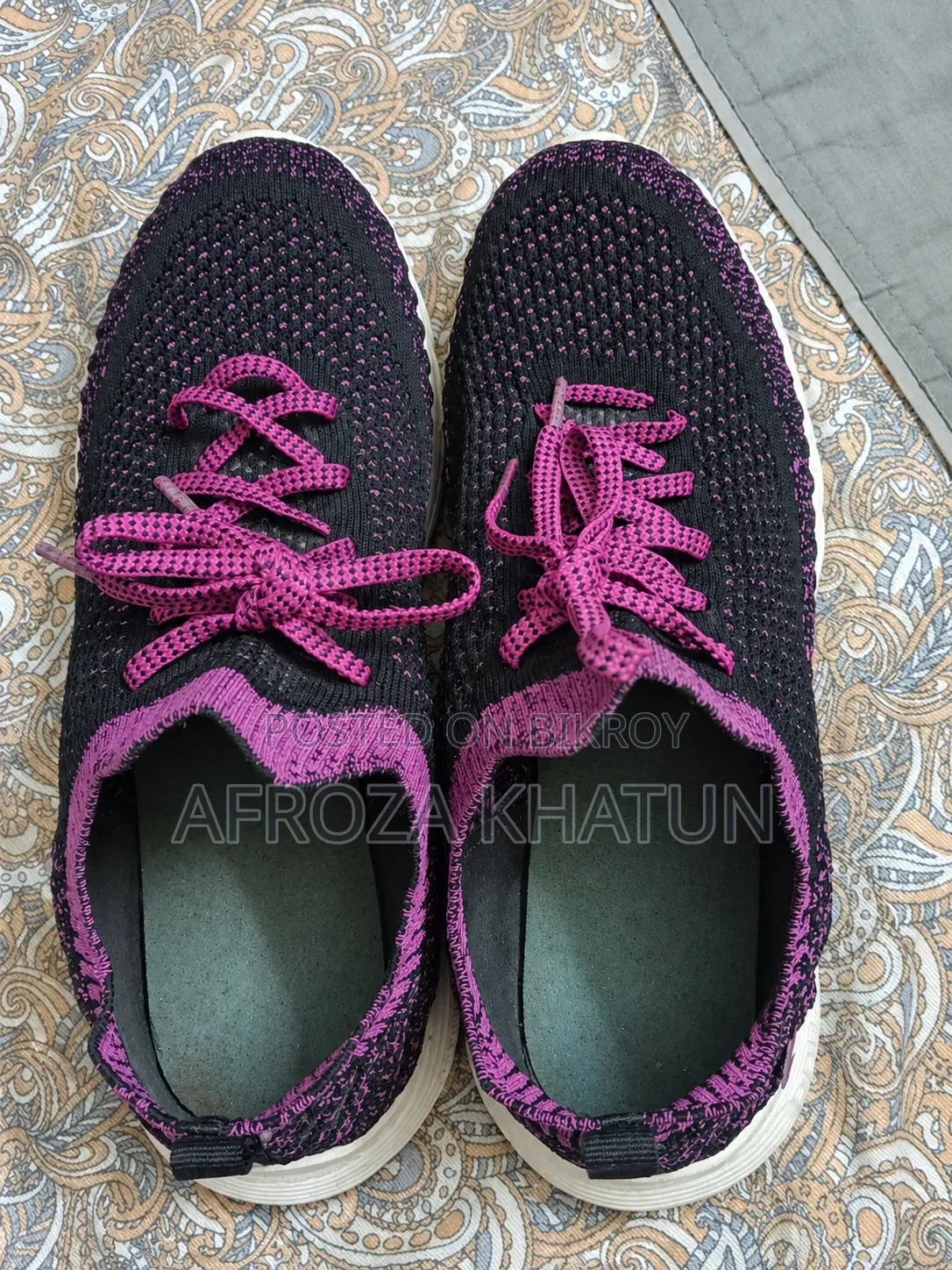 Bata Purple Sports Sneakers