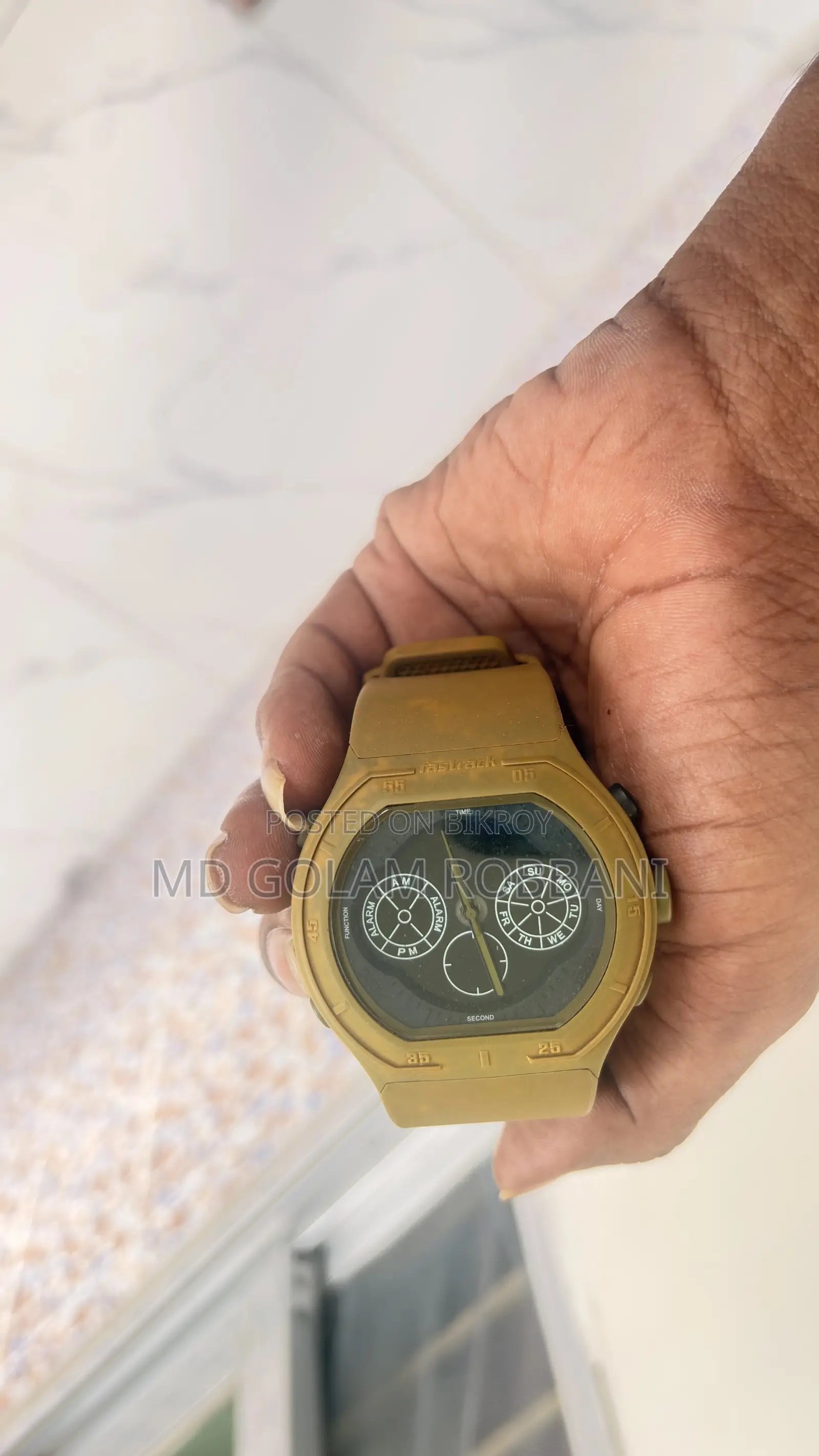 Fresh Fastrack Original Watch Model 38008PP02 Analog-Digital Men's Watch