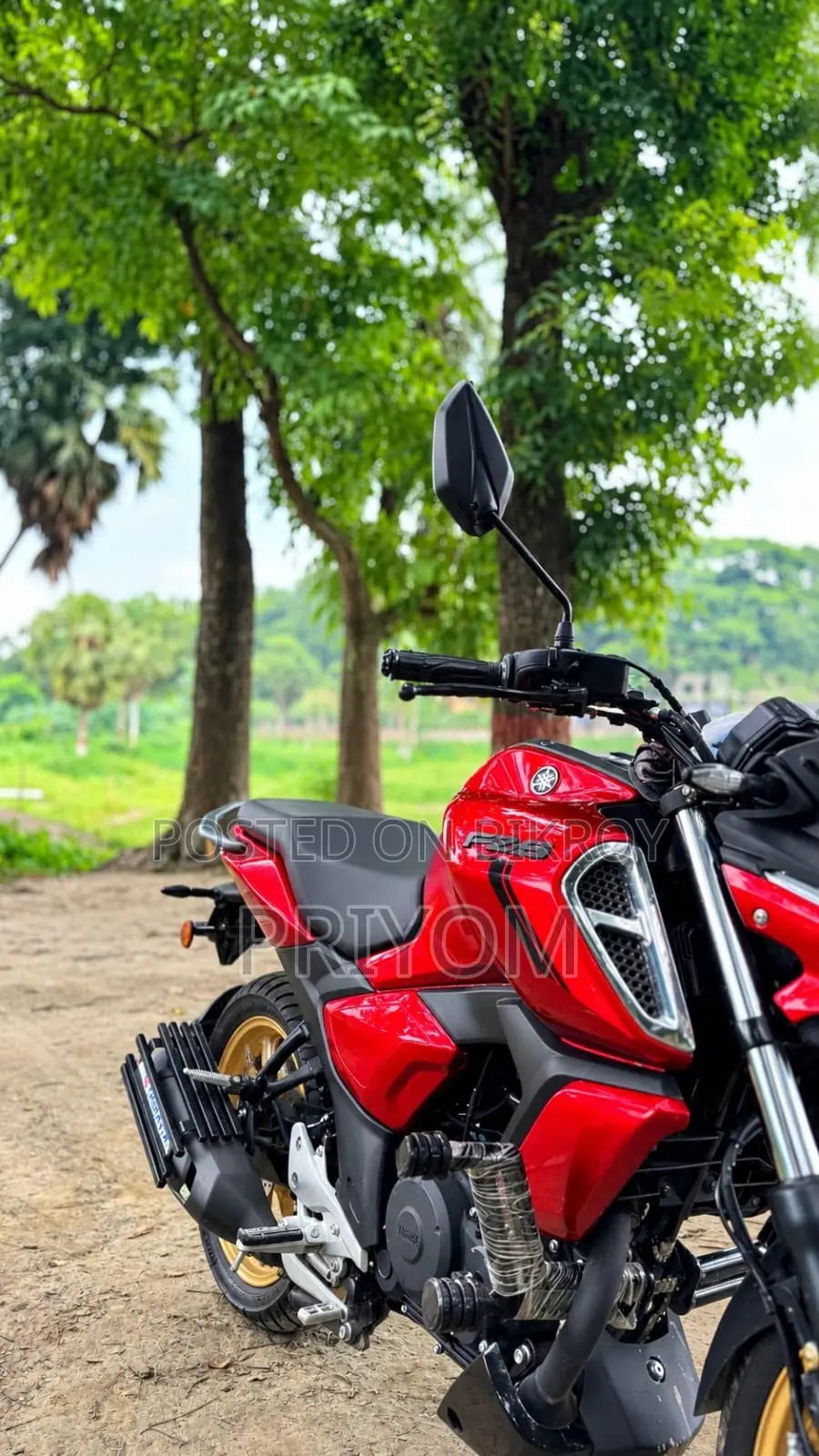 Yamaha FZS V4 2025 Red