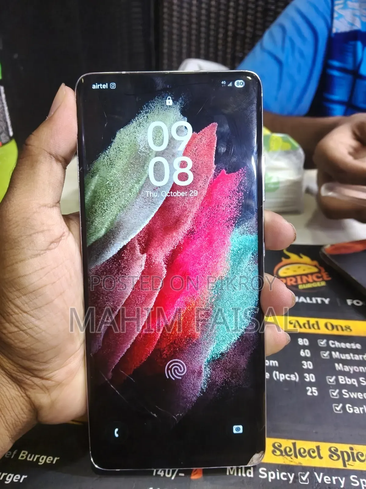 Samsung Galaxy S21 Ultra 5G 128 GB Silver