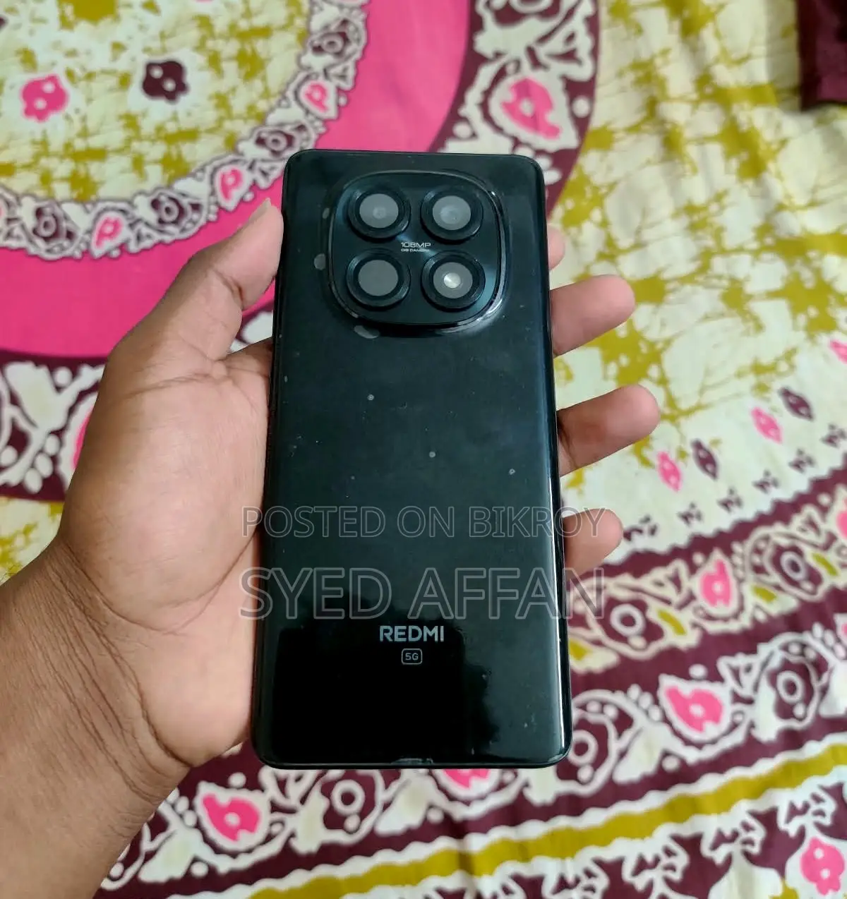 New Xiaomi Redmi Note 15 256 GB Black