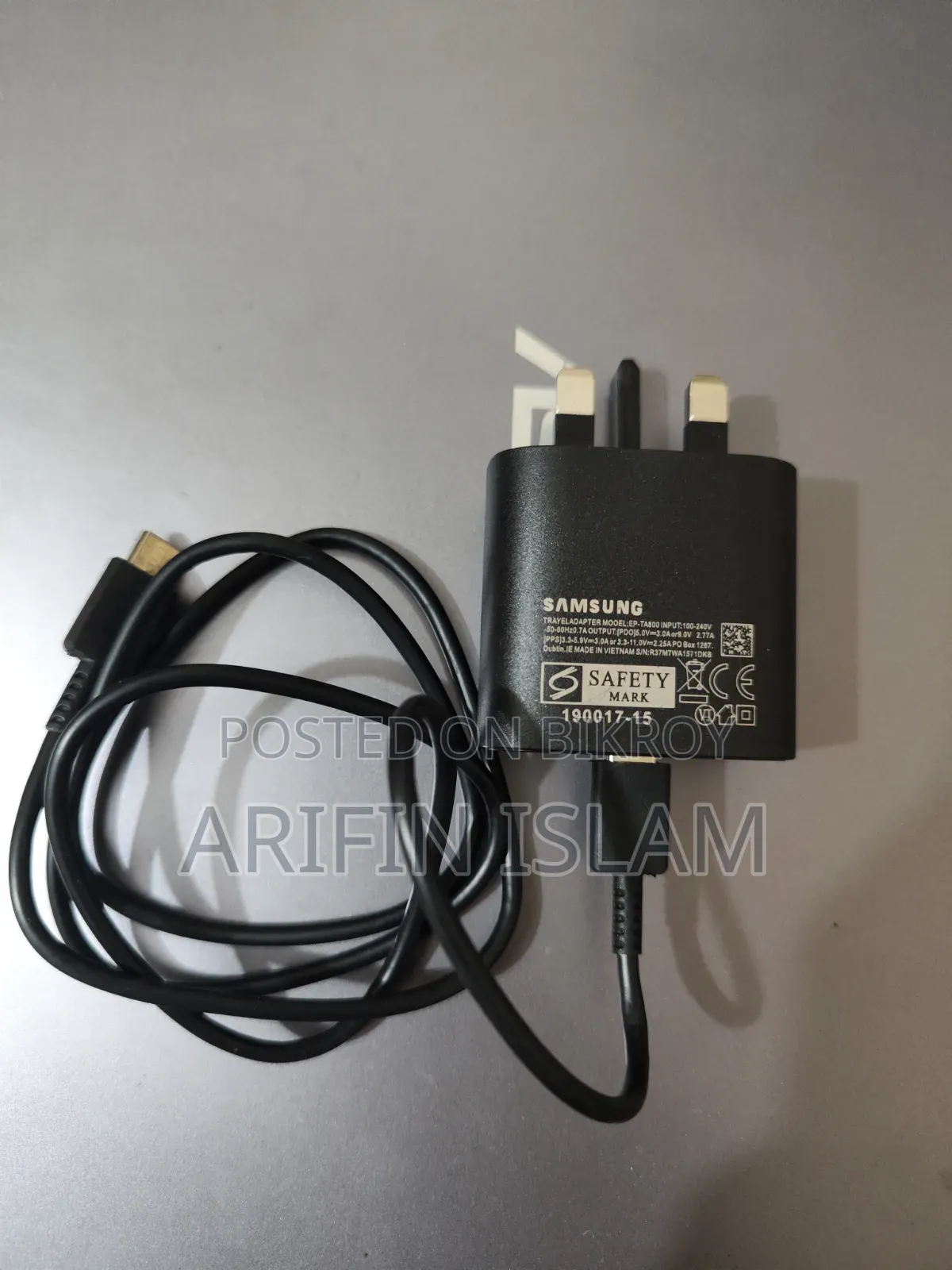 Used Samsung 25W Original Charger