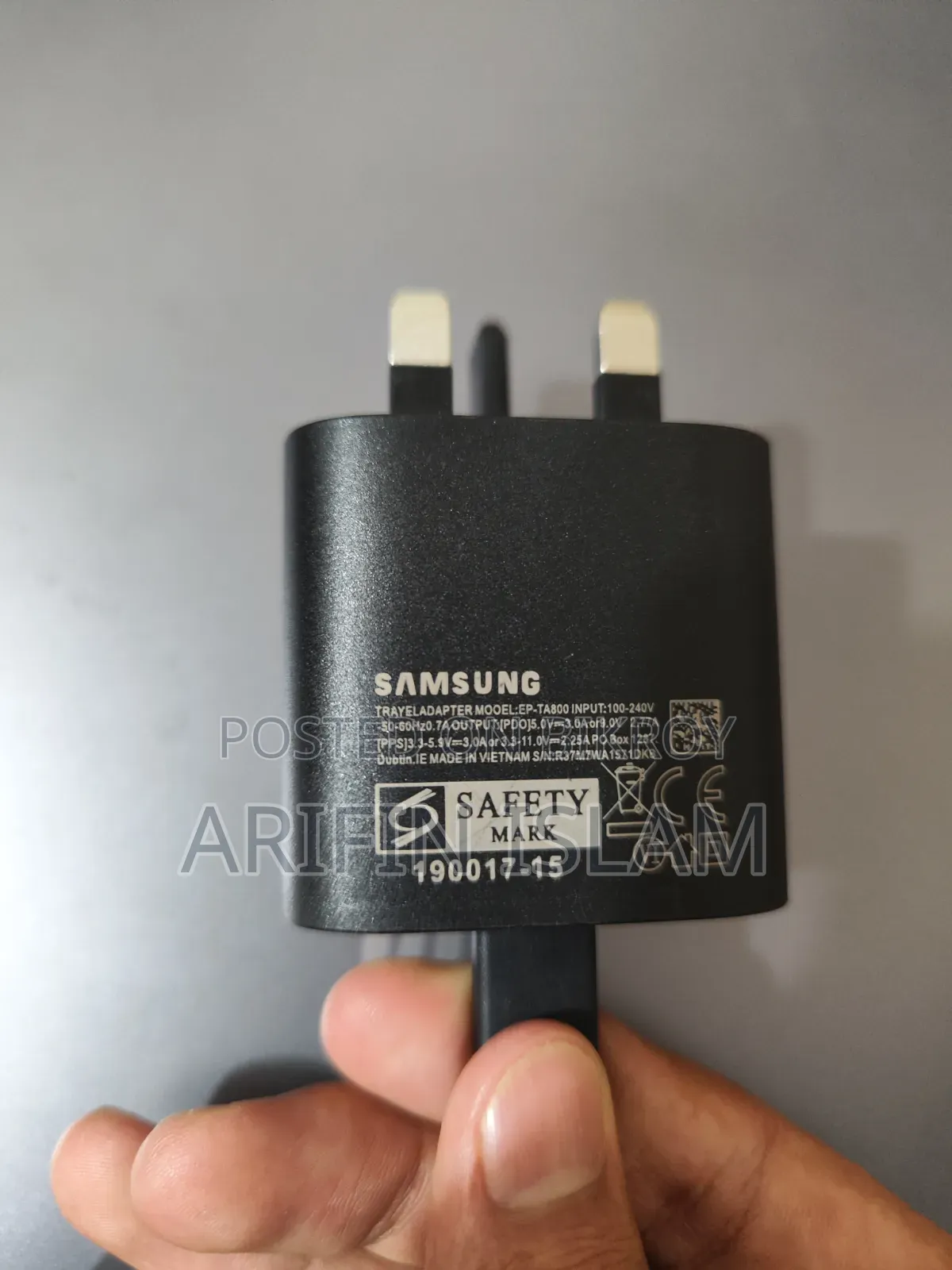 Used Samsung 25W Original Charger