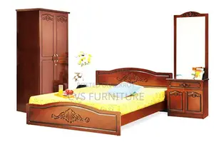 আধুনিক ডিজাইনের আকর্ষণীয় বেডরুম সেট CVS-BRS-02