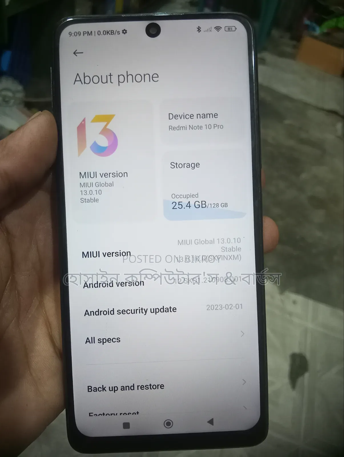 Xiaomi Mi Note 10 Pro 256 GB Red