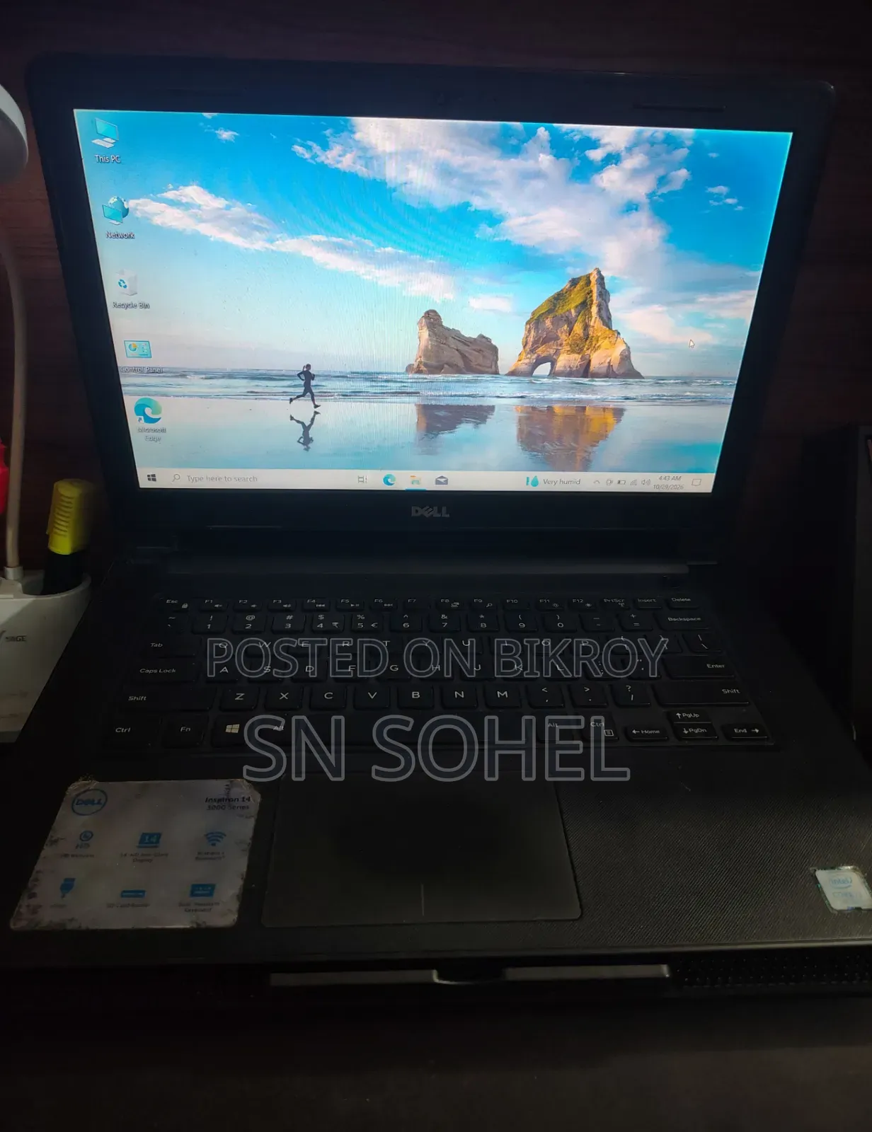 Laptop Dell Inspiron 14 4GB Intel Core i3 SSD 128GB